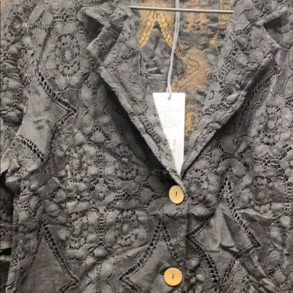 Piazza Del Tempio - Black Lace Jacket - Picture 4 of 8